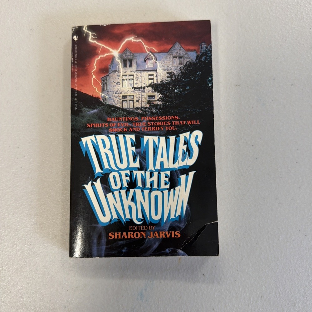 True Tales of the Unknown Sharon Jarvis Signed Bantam Paperback Book